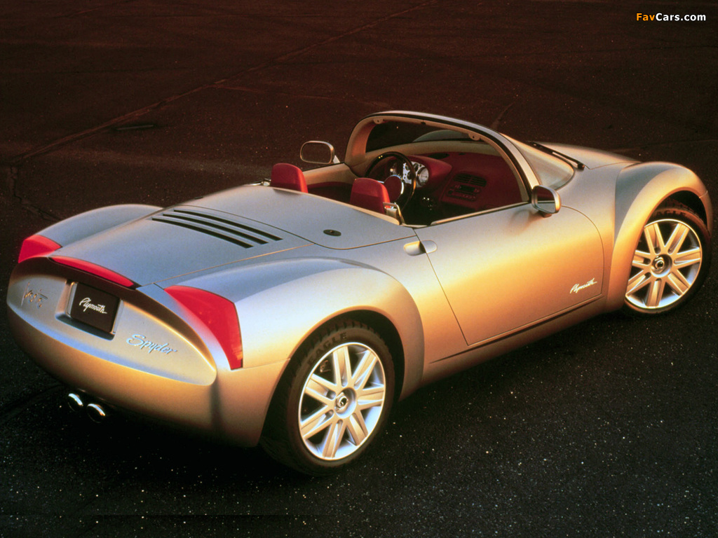 Pictures of Plymouth Pronto Spyder Concept 1998 (1024 x 768)