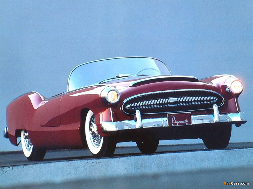 Plymouth Belmont Concept Car 1954 images (1024 x 768)