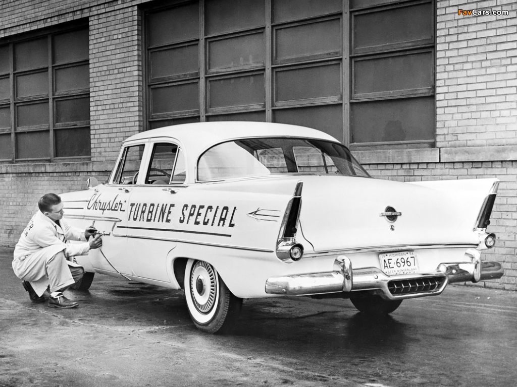 Plymouth Belvedere Sedan Turbine Special 1956 photos (1024 x 768)
