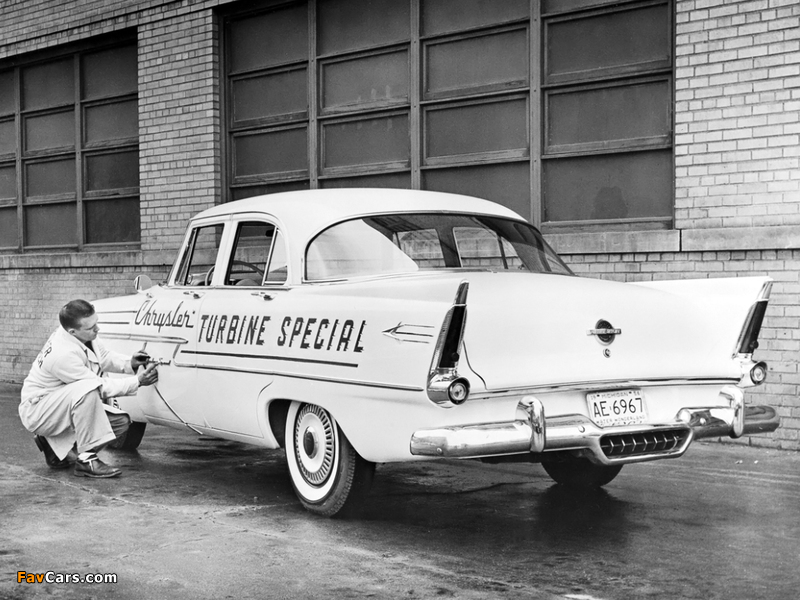 Plymouth Belvedere Sedan Turbine Special 1956 photos (800 x 600)