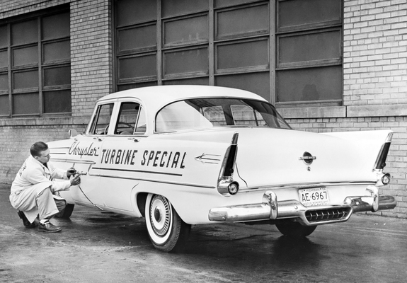 Plymouth Belvedere Sedan Turbine Special 1956 photos