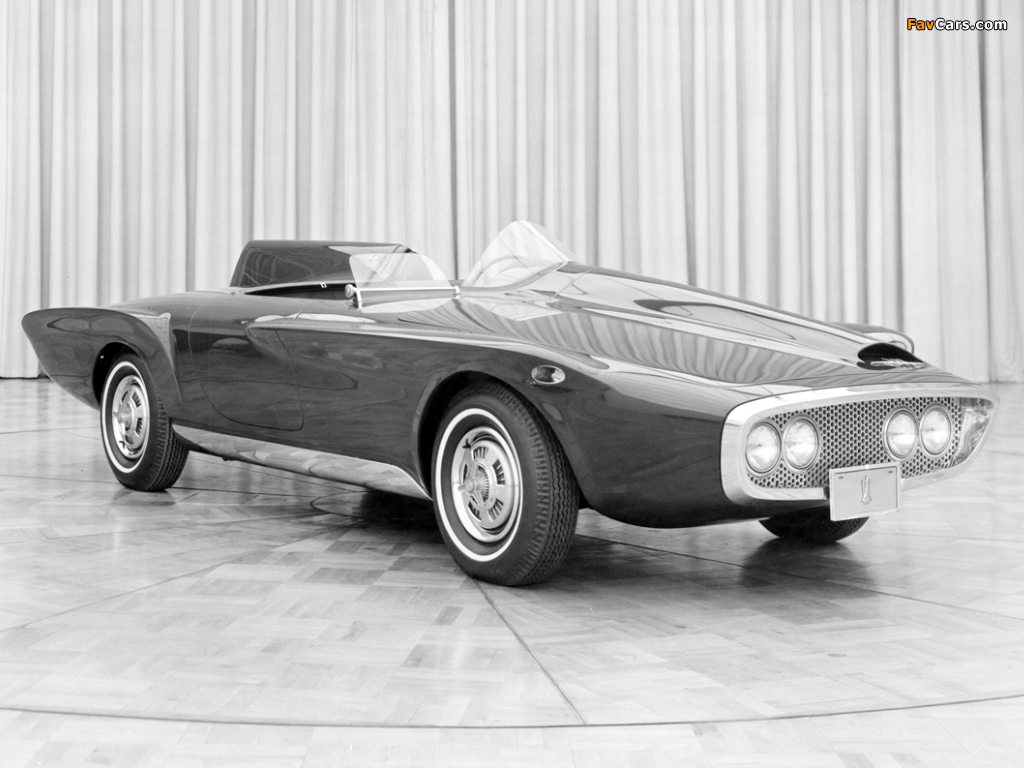 Plymouth XNR Concept Car 1960 photos (1024 x 768)