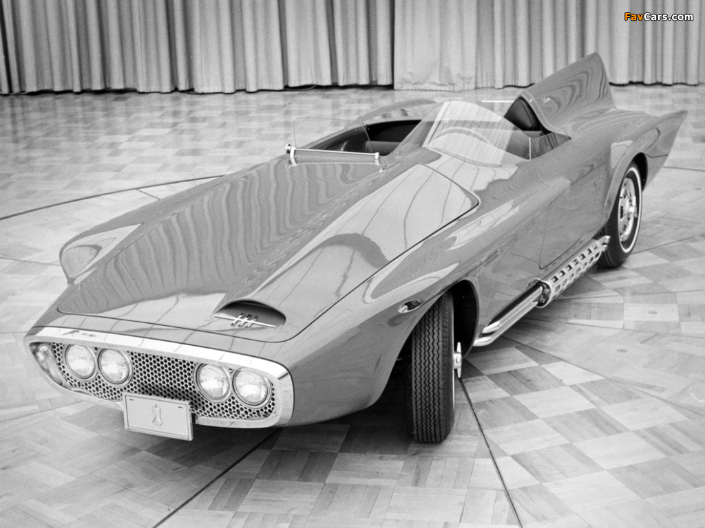 Plymouth XNR Concept Car 1960 photos (1024 x 768)