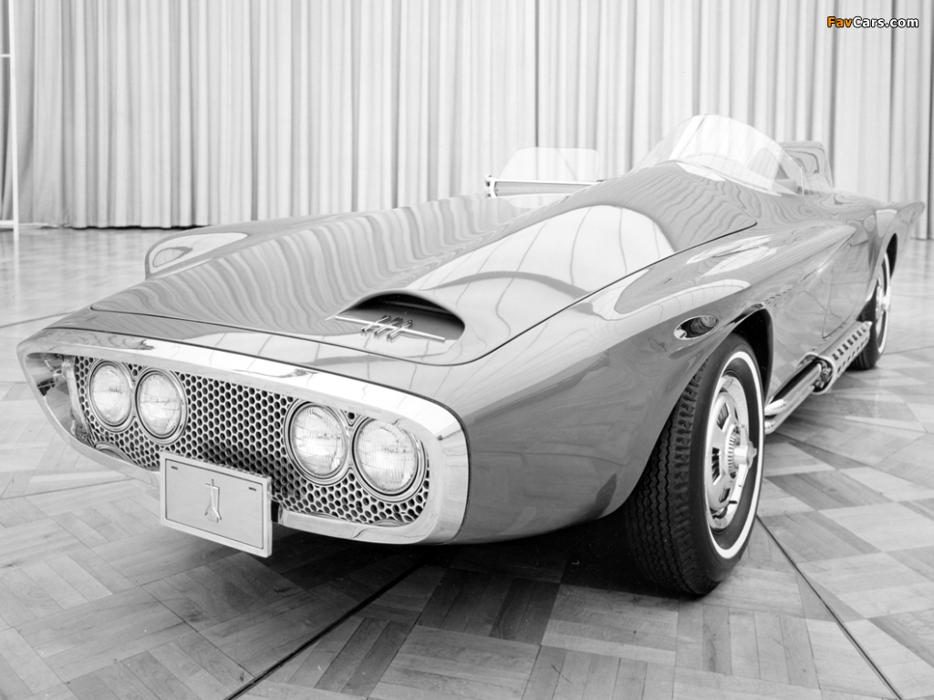 Plymouth XNR Concept Car 1960 pictures (1024 x 768)