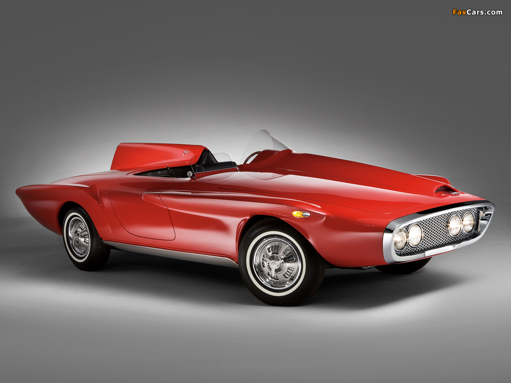 Plymouth XNR Concept Car 1960 pictures (1024 x 768)