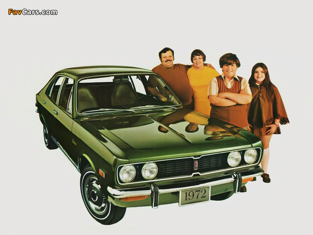 Plymouth Cricket Sedan 1971–73 wallpapers (640 x 480)