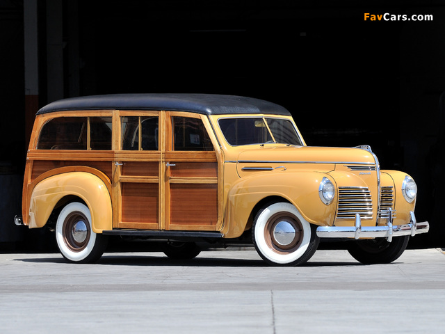Pictures of Plymouth DeLuxe Station Wagon 1940 (640 x 480)