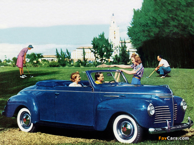 Plymouth DeLuxe Convertible (P10) 1940 photos (640 x 480)