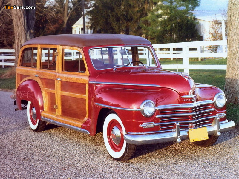 Plymouth Special DeLuxe Station Wagon (P15C) 1947 wallpapers (800 x 600)
