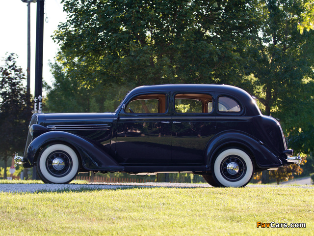 1936 Plymouth DeLuxe Model P2 Touring Sedan (805) 1935–36 wallpapers (640 x 480)