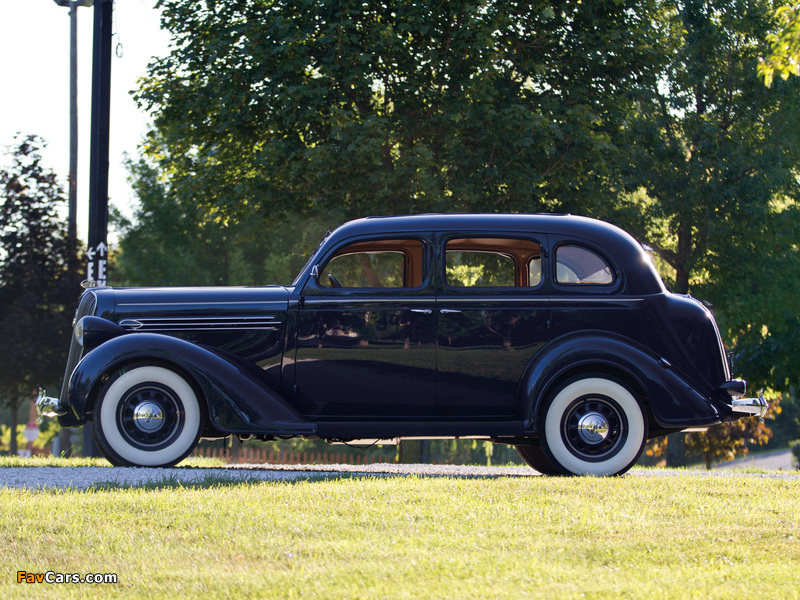 1936 Plymouth DeLuxe Model P2 Touring Sedan (805) 1935–36 wallpapers (800 x 600)