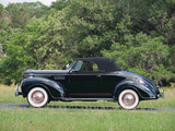 Plymouth DeLuxe Convertible Coupe (P8) 1939 wallpapers