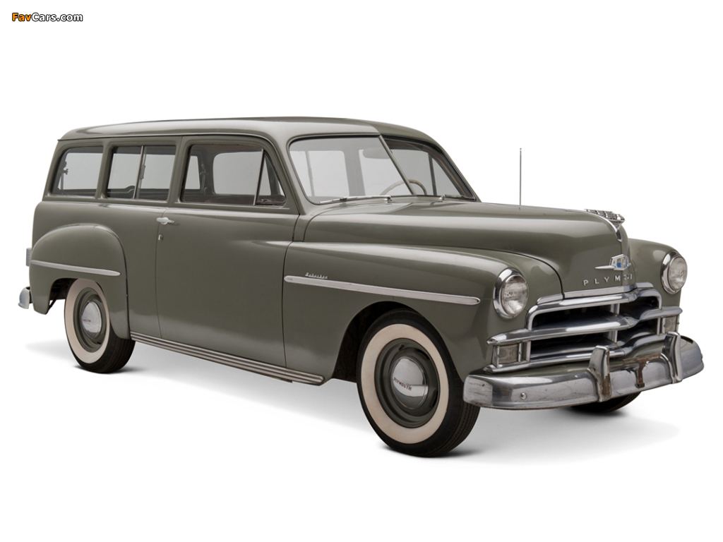 Plymouth DeLuxe Suburban (P19) 1950 wallpapers (1024 x 768)