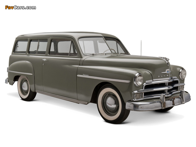 Plymouth DeLuxe Suburban (P19) 1950 wallpapers (640 x 480)