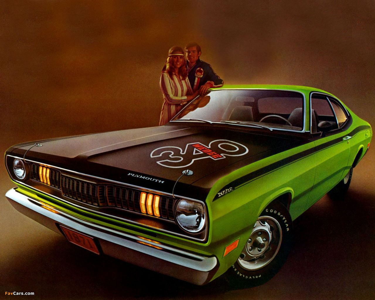 Plymouth Duster 340 1971 wallpapers (1280 x 1024)