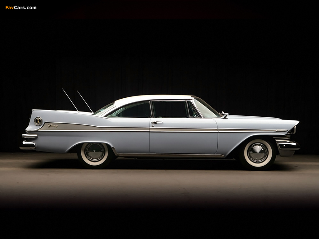 Images of Plymouth Sport Fury Hardtop Coupe (23) 1959 (1024 x 768)