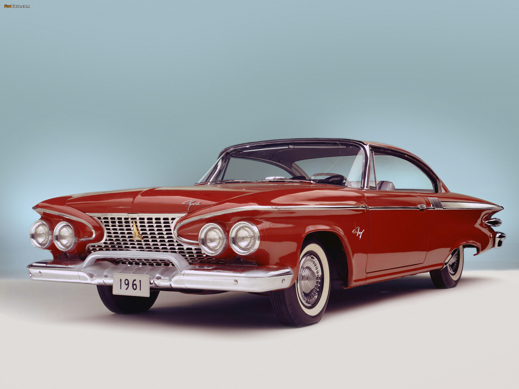 Images of Plymouth Fury Hardtop Coupe (332) 1961 (2048 x 1536)