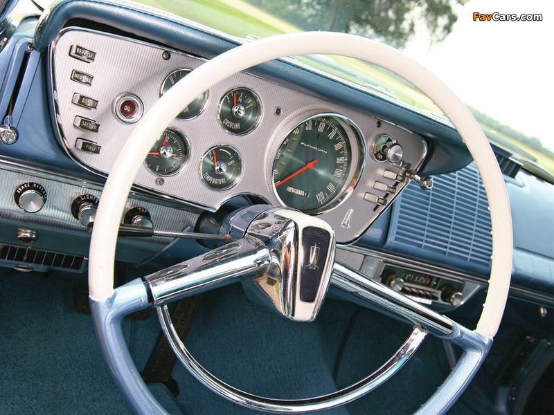 Images of Plymouth Sport Fury Convertible (345) 1962 (800 x 600)
