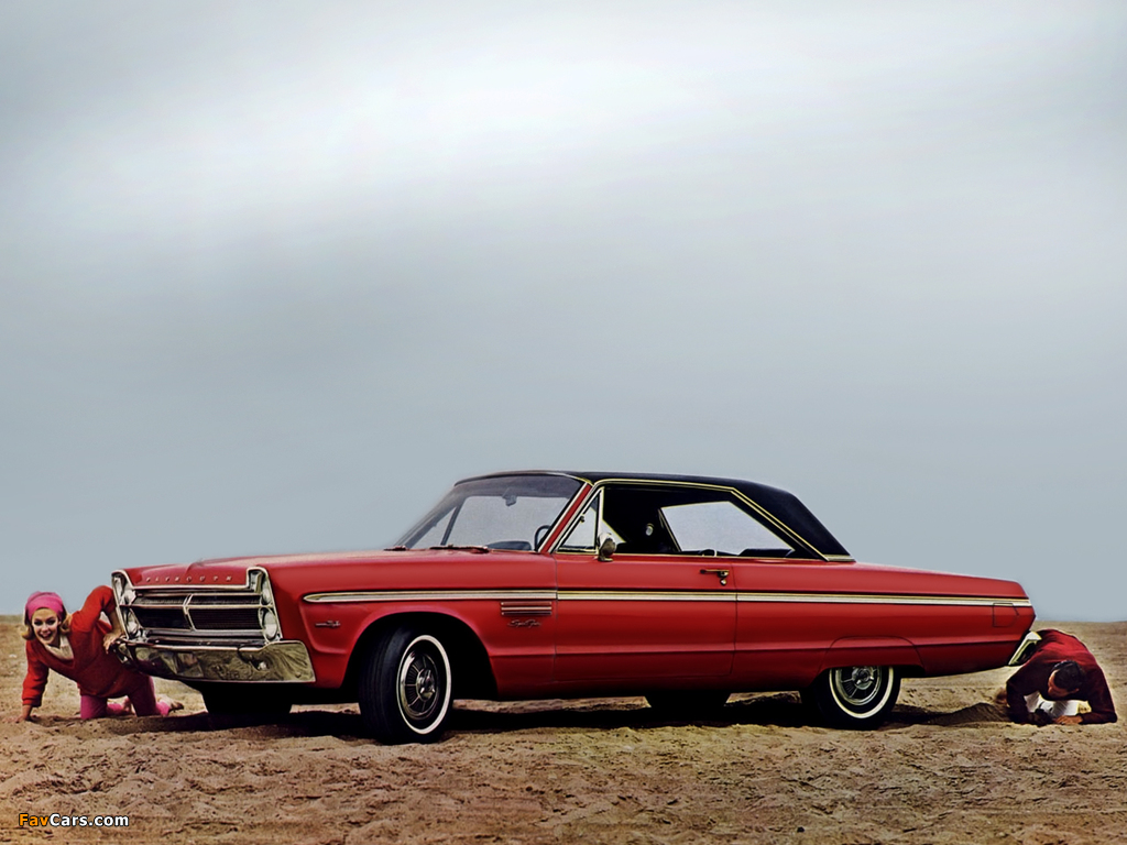 Images of Plymouth Sport Fury Hardtop Coupe (P42) 1965 (1024 x 768)