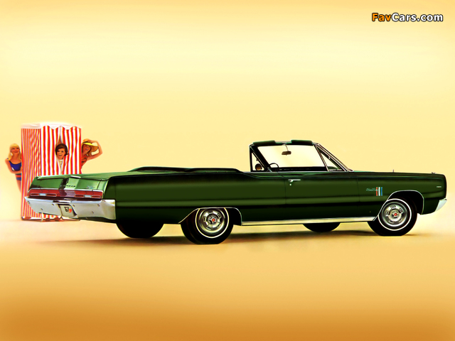 Photos of Plymouth Sport Fury Convertible (CP2-H PH27) 1967 (640 x 480)