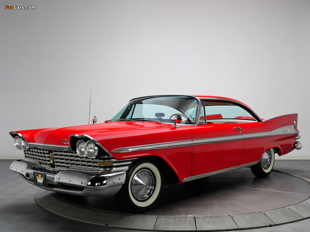 Pictures of Plymouth Sport Fury Hardtop Coupe (23) 1959 (1024 x 768)