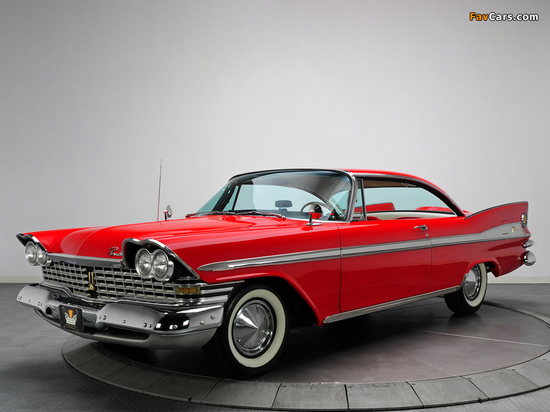 Pictures of Plymouth Sport Fury Hardtop Coupe (23) 1959 (800 x 600)
