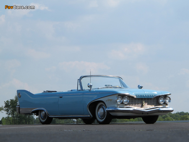 Pictures of Plymouth Fury Convertible (PP1/2-H 27) 1960 (640 x 480)