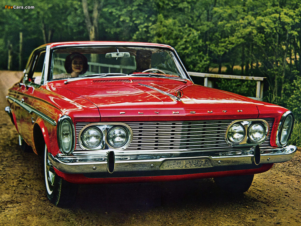 Pictures of Plymouth Fury Hardtop Sedan (333) 1963 (1024 x 768)