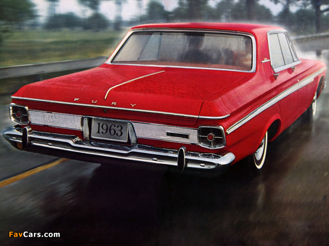 Pictures of Plymouth Fury Hardtop Sedan (333) 1963 (640 x 480)