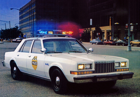 Pictures of Plymouth Gran Fury Pursuit 1982–85