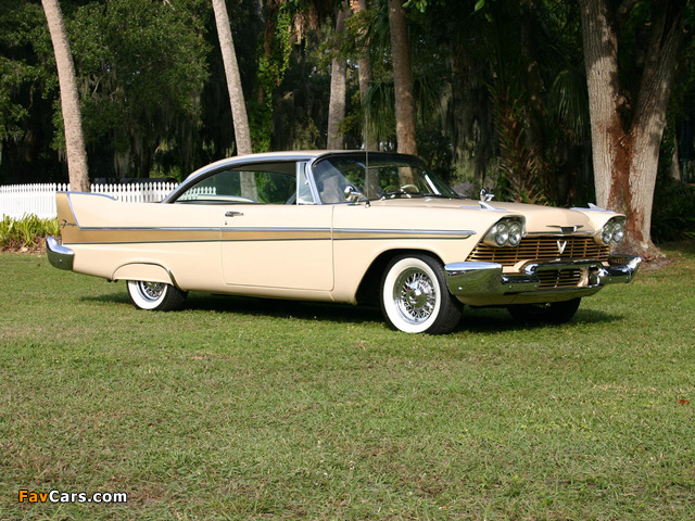 Plymouth Fury 1958 wallpapers (640 x 480)