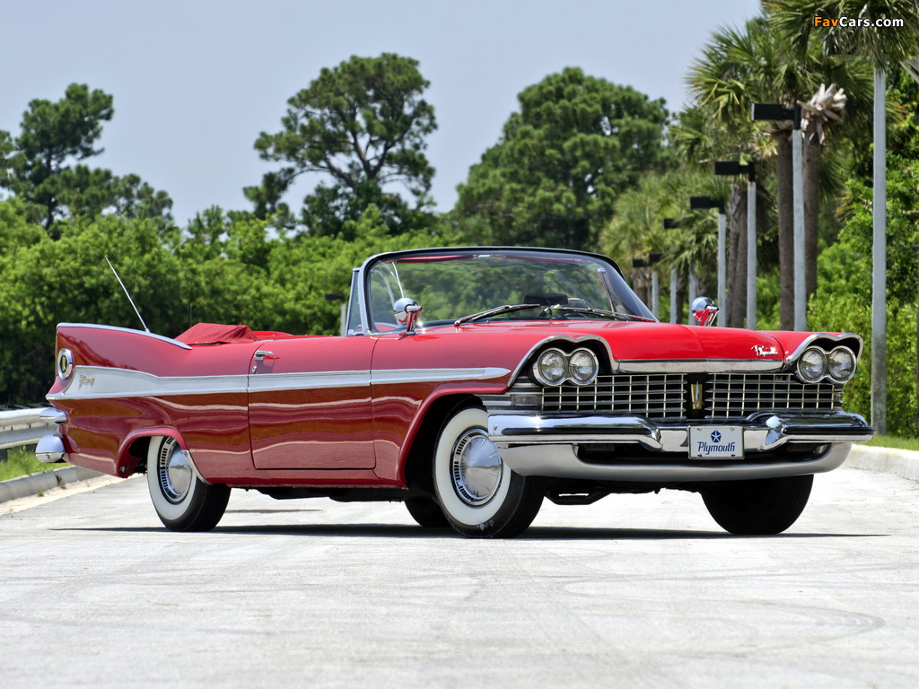Plymouth Sport Fury Convertible (27) 1959 pictures (1024 x 768)