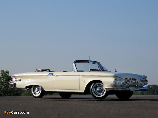 Plymouth Fury Convertible (335) 1961 wallpapers (640 x 480)