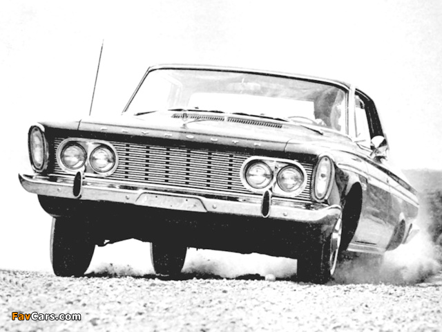 Plymouth Fury Hardtop Coupe (332) 1963 images (640 x 480)
