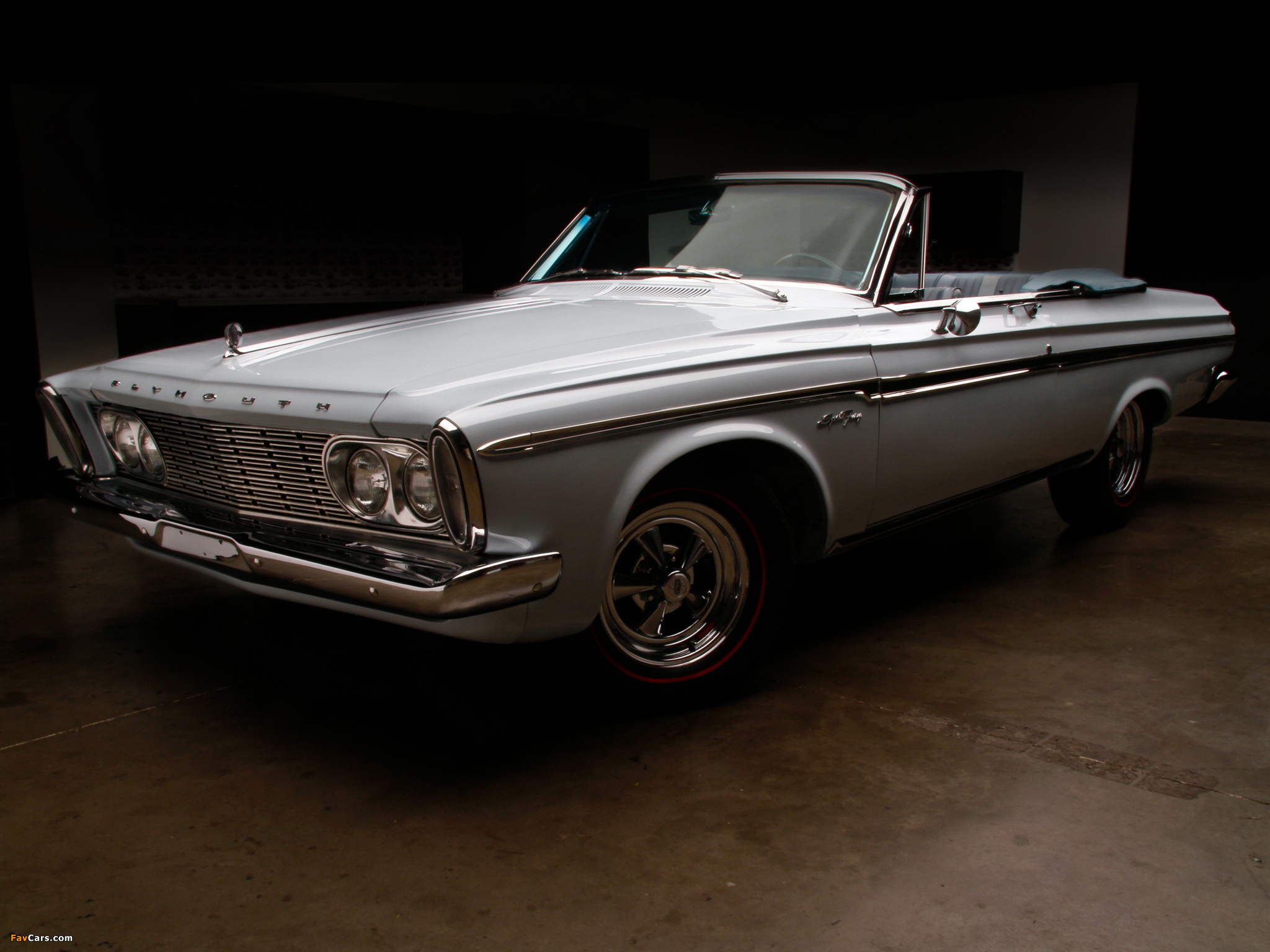 Plymouth Sport Fury Convertible (TP2-P 345) 1963 images (2048 x 1536)
