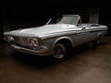 Plymouth Sport Fury Convertible (TP2-P 345) 1963 images