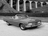 Plymouth Sport Fury Convertible (TP2-P 345) 1963 wallpapers