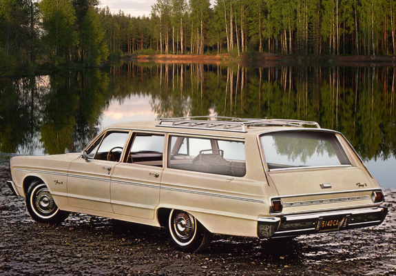 Plymouth Fury II Station Wagon (P56/57) 1965 wallpapers