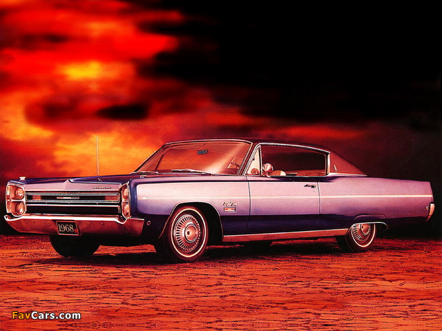 Plymouth Sport Fury Fast Top Coupe (PS23) 1968 images (640 x 480)