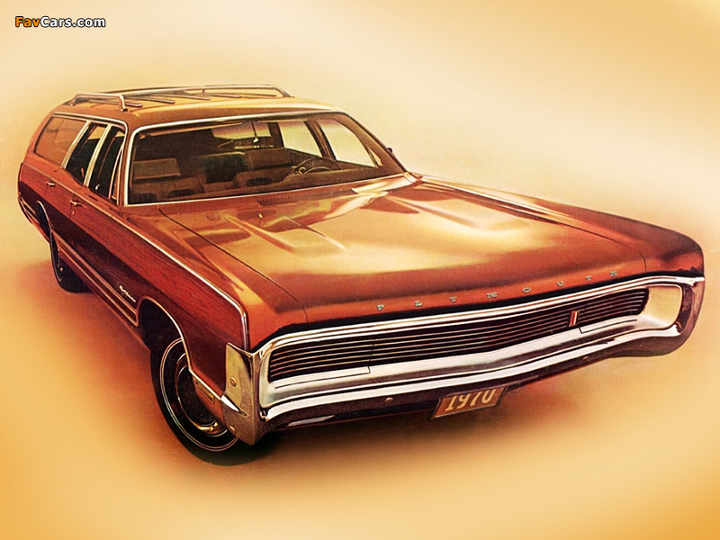 Plymouth Fury Sport Suburban 1970 wallpapers (800 x 600)