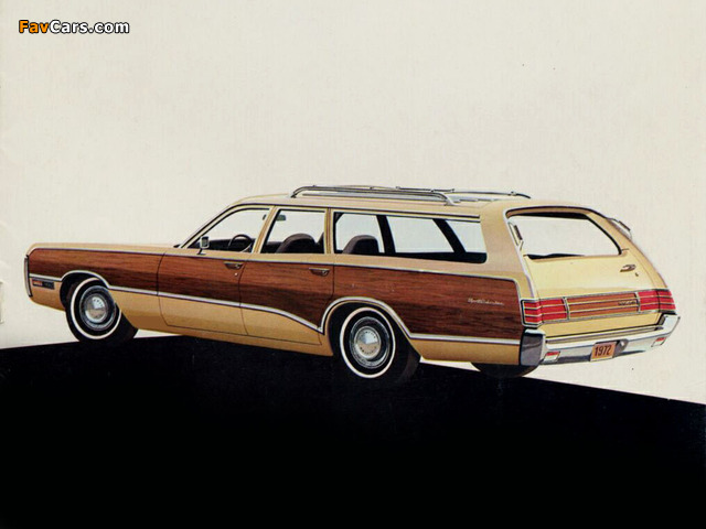 Plymouth Fury Sport Suburban 1972 wallpapers (640 x 480)