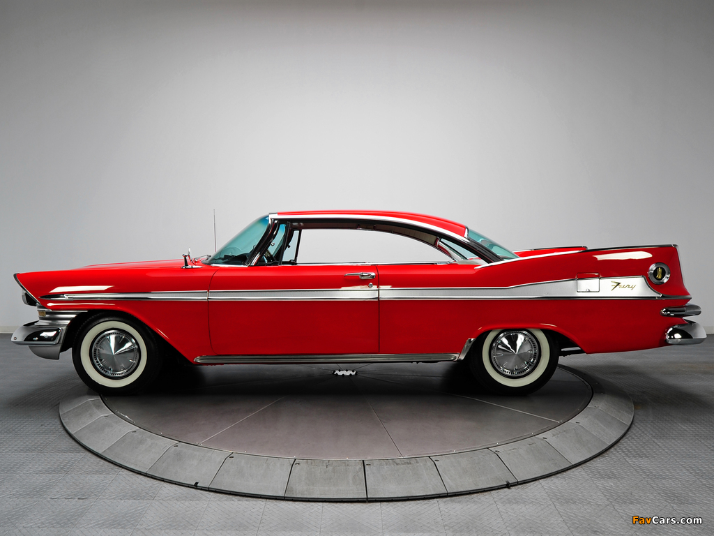 Plymouth Sport Fury Hardtop Coupe (23) 1959 wallpapers (1024 x 768)