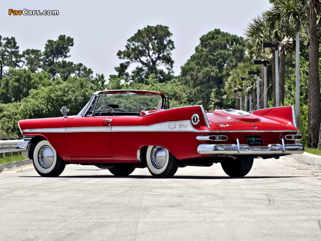 Plymouth Sport Fury Convertible (27) 1959 wallpapers (640 x 480)