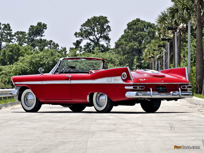 Plymouth Sport Fury Convertible (27) 1959 wallpapers (800 x 600)