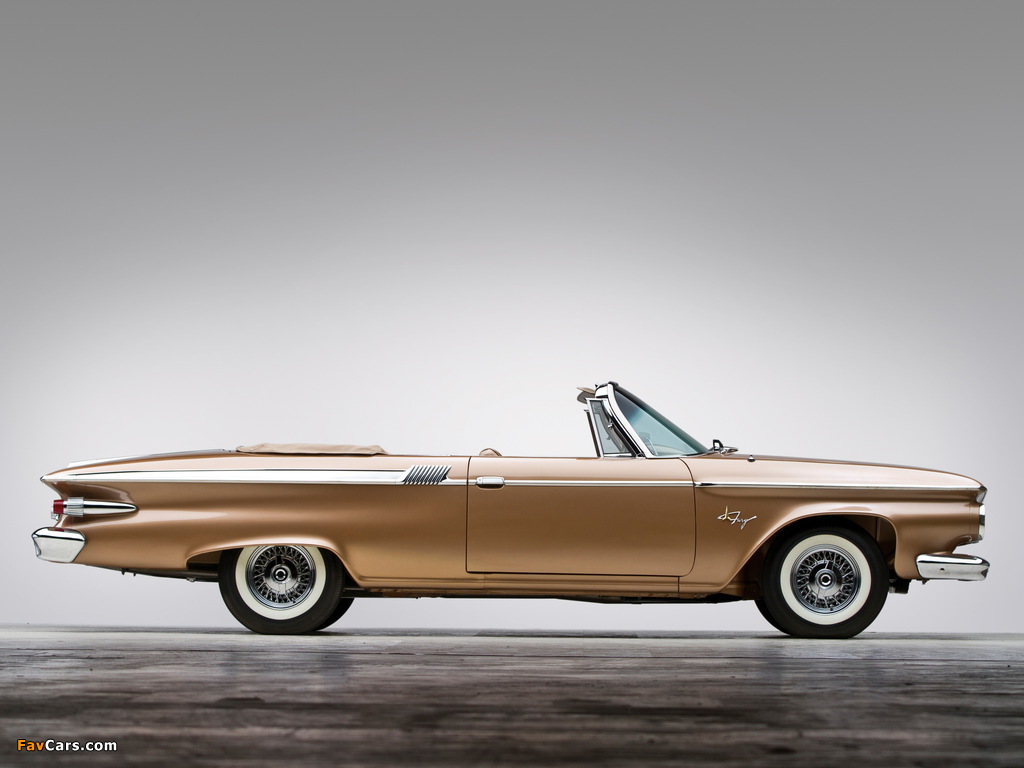 Plymouth Fury Convertible (335) 1961 wallpapers (1024 x 768)