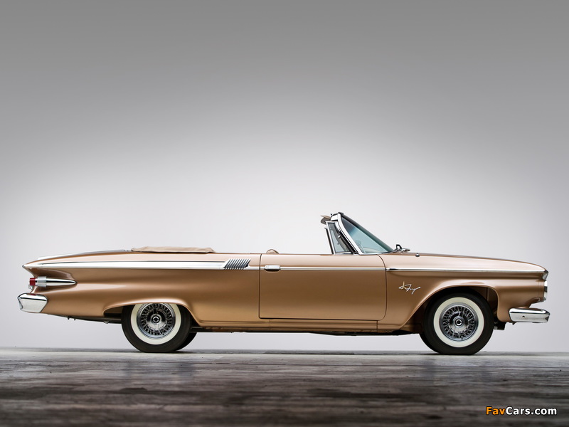 Plymouth Fury Convertible (335) 1961 wallpapers (800 x 600)