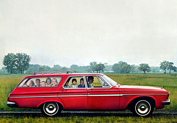 Plymouth Fury Station Wagon (376/377) 1963 wallpapers