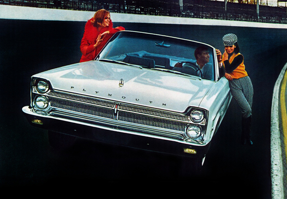 Plymouth Sport Fury Convertible Indy 500 Pace Car (P45) 1965 wallpapers