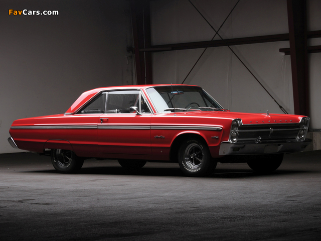 Plymouth Sport Fury Hardtop Coupe (P42) 1965 wallpapers (640 x 480)