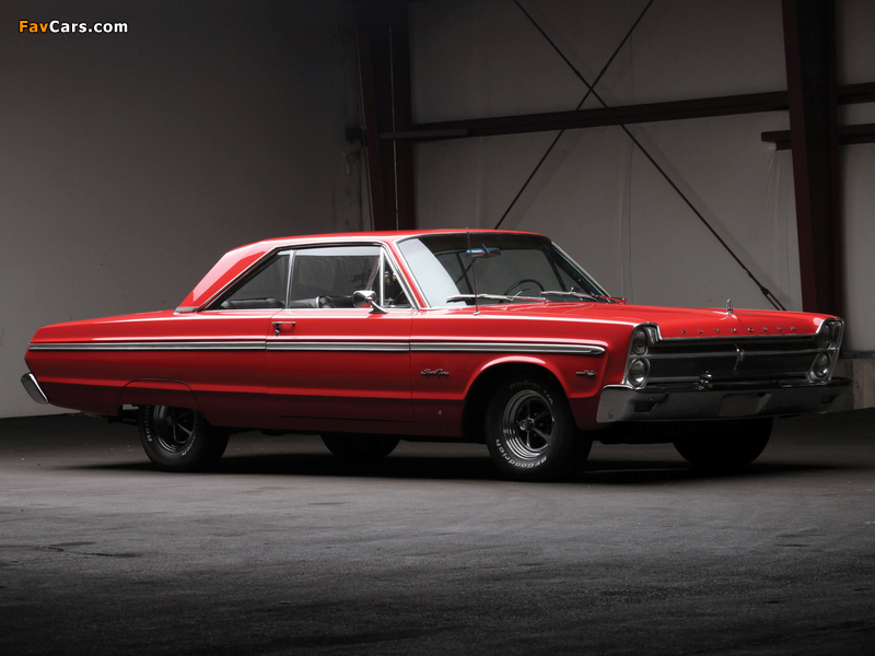 Plymouth Sport Fury Hardtop Coupe (P42) 1965 wallpapers (800 x 600)